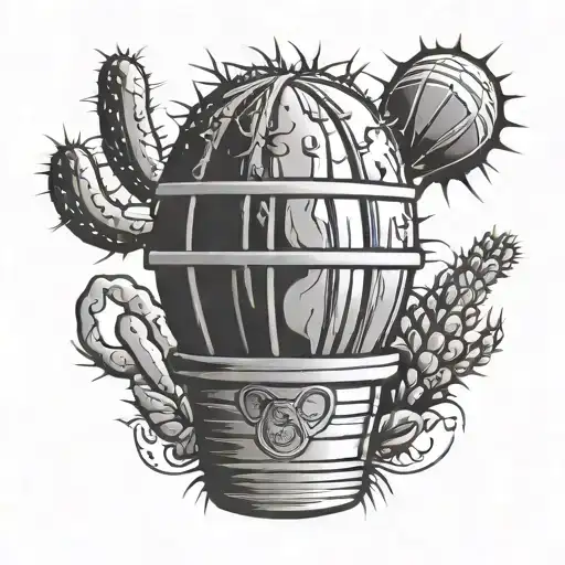 Basketball Cactus Coffee