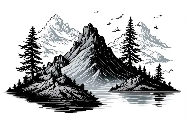 Runner Tree Mountain Outdoor Lotus