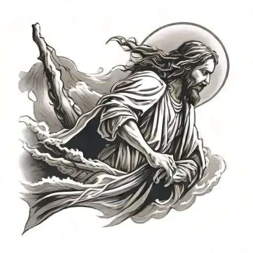 Jesus Calming The Storm