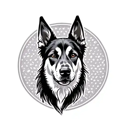 Scottish Kelpie Decal