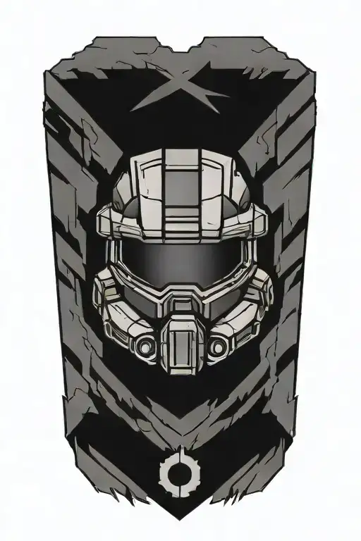 Halo Unsc Tattoo Design