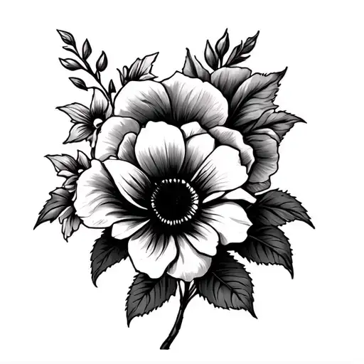 Rose Sunflower Pansy Tiger Lily