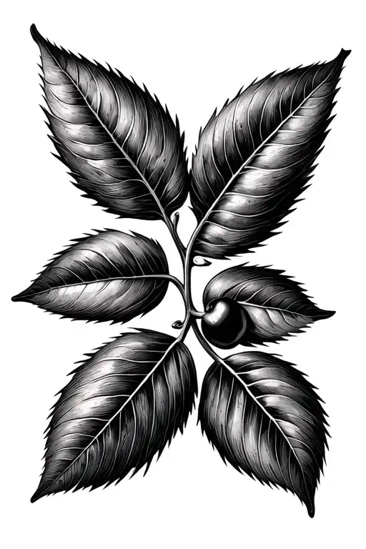 Coffee Cherry Leaves