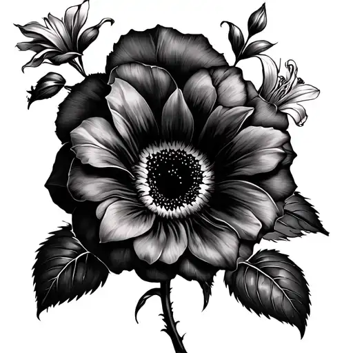 Rose Sunflower Pansy Tiger Lily Growing