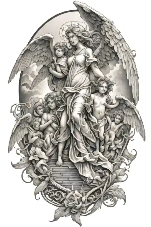 Angels And Starway To Heaven