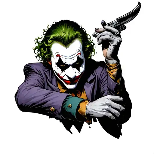 Joker Holding Jack Of All Trades
