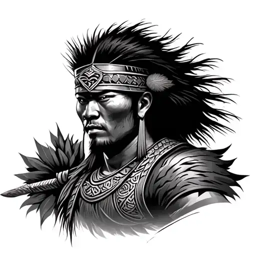 Filipino Tribal Warrior Fighter