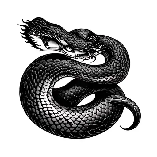 Geisha Snake Wrapping