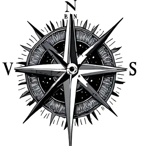 Southern Cross With Compass