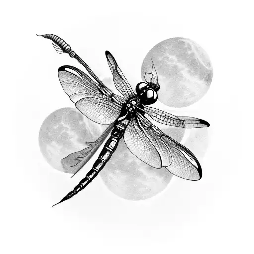 Dragonfly Moon Fern