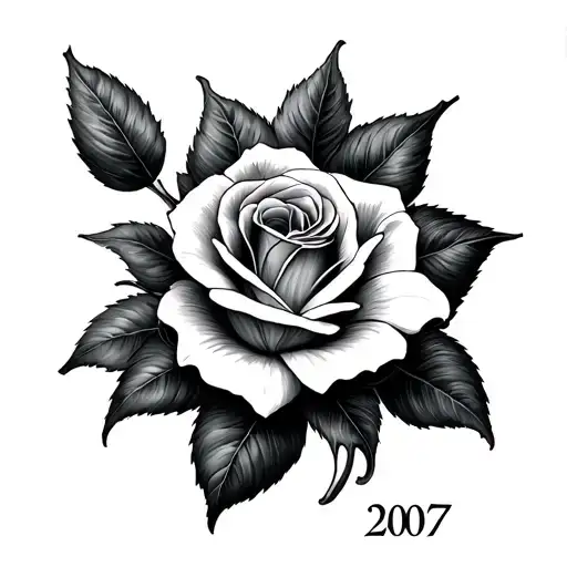 Lily And Rose Intertwined 2007 Roman Numerals