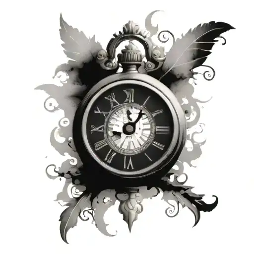 Clock Roman Numerals Holy