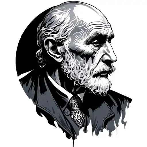 Discreet Mourning Father