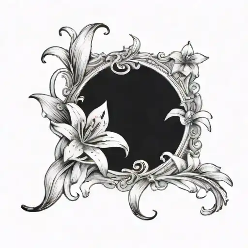 Lily Tramp Stamp Tattoo Unique Tattoo Design
