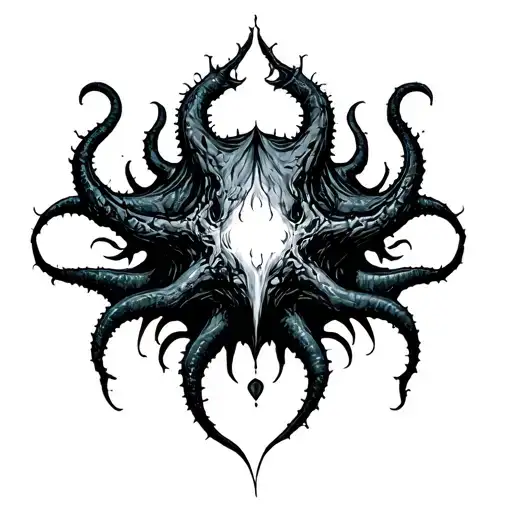 Azathoth Hp Lovecraftian Symbol Minimalist