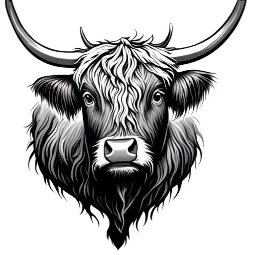 Highland Cow Charm Ankle Bracelet