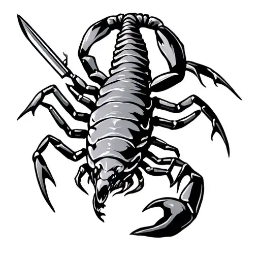 Scorpion With Knive