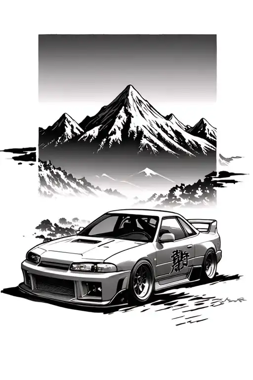 Drifting 180Sx Mountain Japan