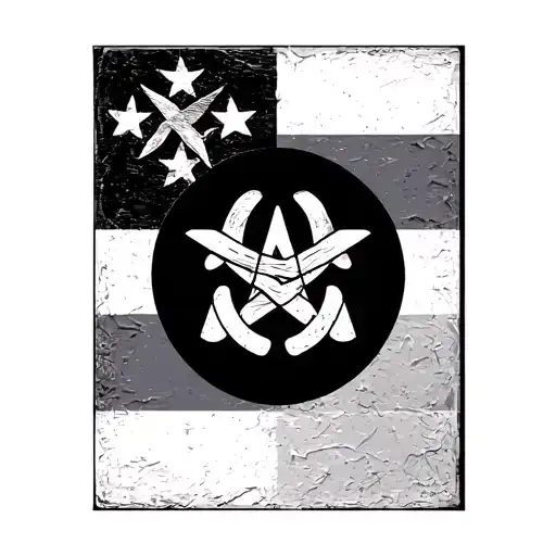 Alabama Flag Intertwined With Texas And New Mexico Flag