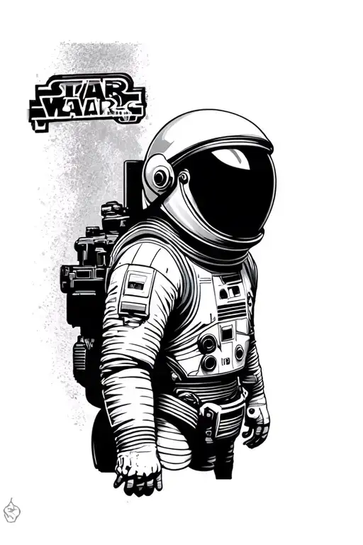 Astronaut Star Wars