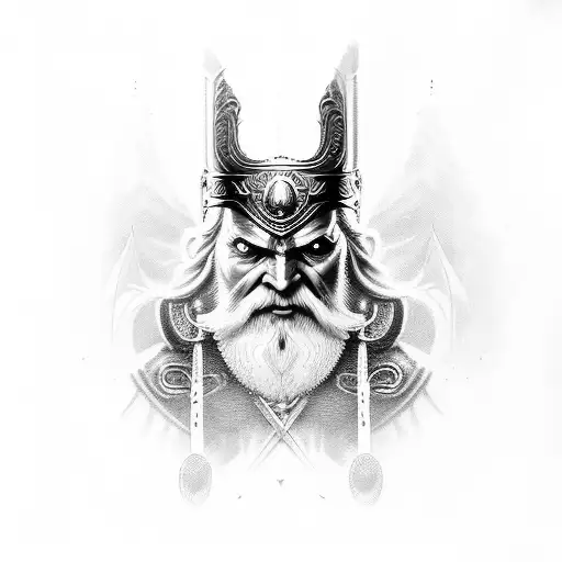 Odin Sport Hacking Meditation Love Health Warrior Sword Metal