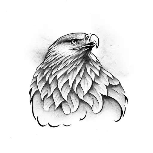 American Eagle Sholder Tatto