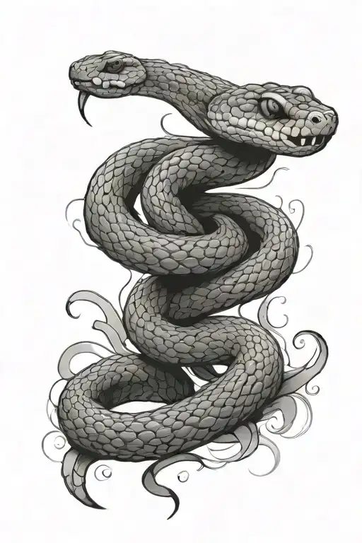 Snake Coiled