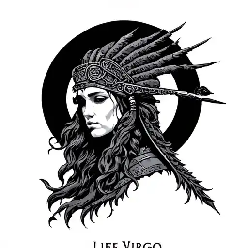 Life Virgo Struggle Warrior Survival Instincts Inspired