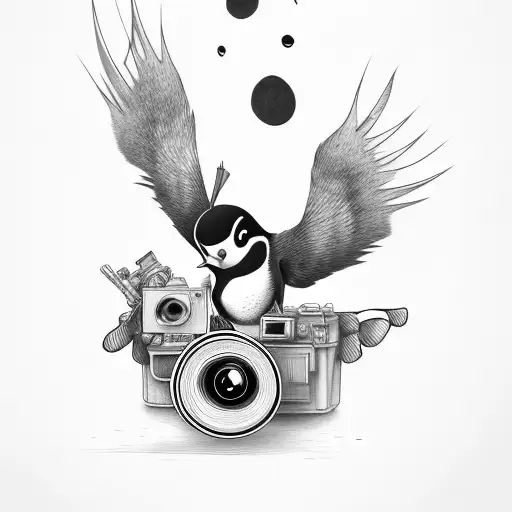 Penguin With Camera
