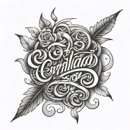 Create A Tattoo With Russian Cyrillic Script Lettering Design For Forearm