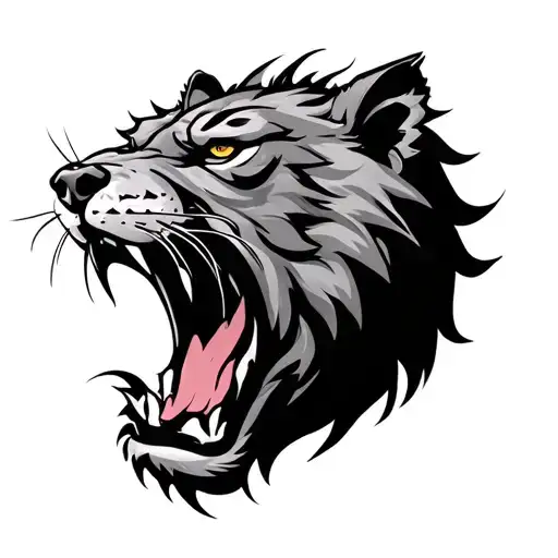 Raw Strength Aggression Animal