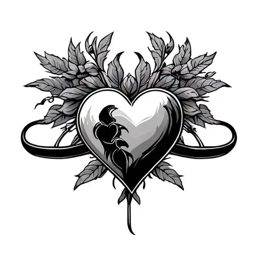 Zodiac Sign Libra With One Heart