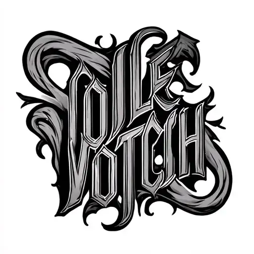 Cole Votsch 22 Western Font