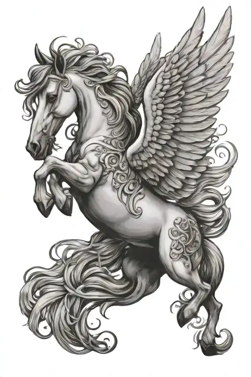 Pegasus Horse