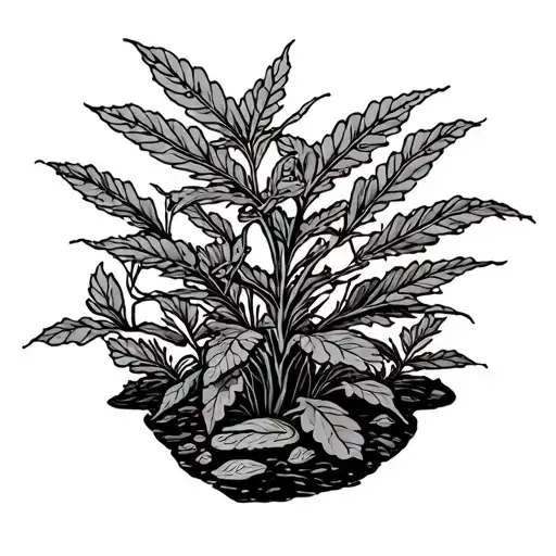 Angostura Plant From Comet In Moominland