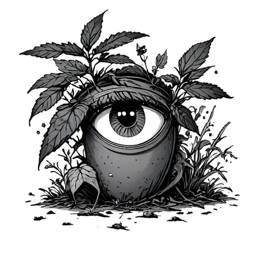 Angostura Plant From Comet In Moominland Moomins Eyes Small On Plant Eating Plant Fly Trap