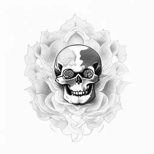 Momento Mori Plant Statue