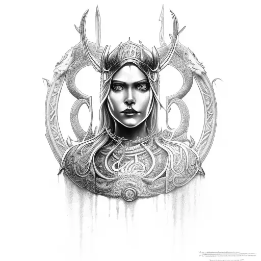 Hel The Goddess Of The Unworthy Dead Noble Norse Style