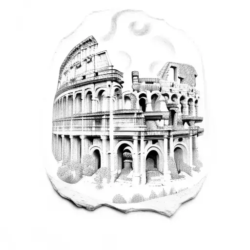 Roman Architecture Sleeve