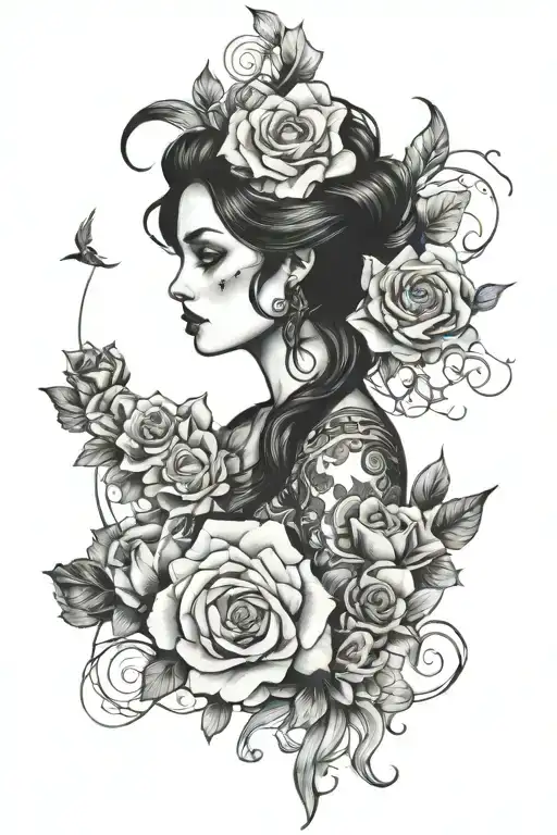 Dark Feminine Surrounded