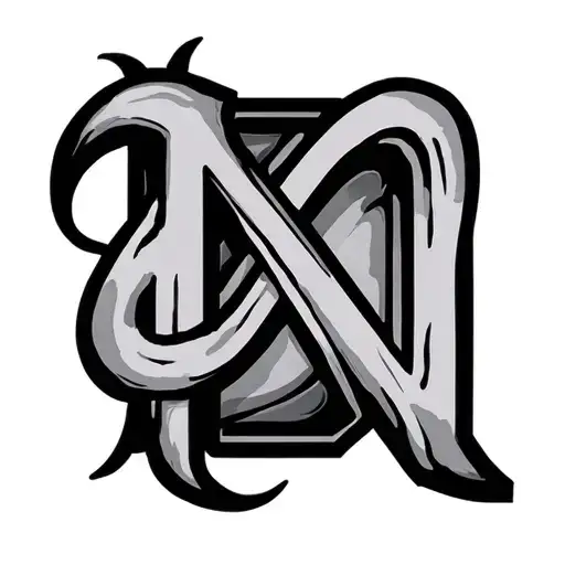 Infinity Symbol A A N Letter