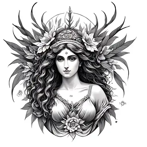 Mother Nature Greek Goddess