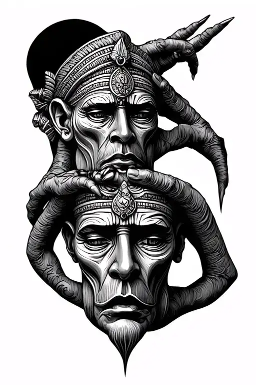 Eygptian See No Evil Speak No Evil Speak No Evil