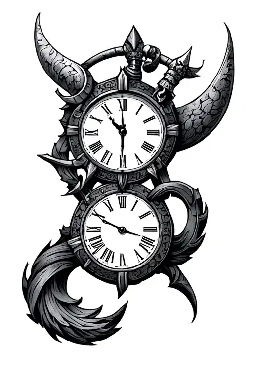 Viking Symblos Clock