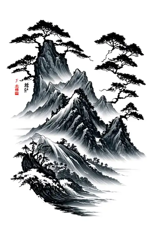 Drifting Mountain Japan