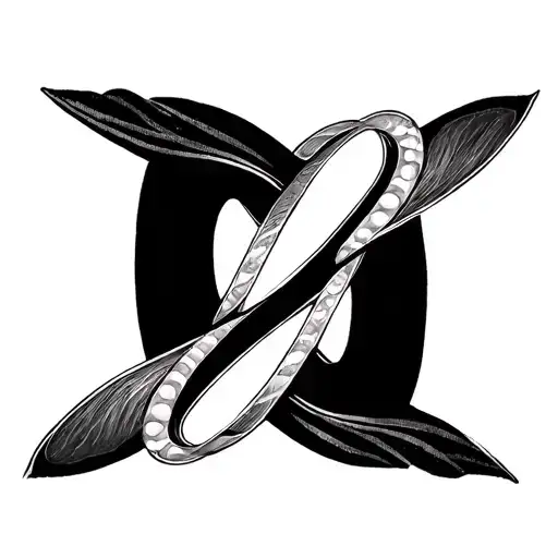 Rani And Nira Name Make Infinity Symbol