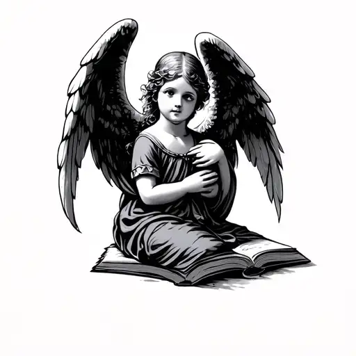 Angel Small Children Book Delicate