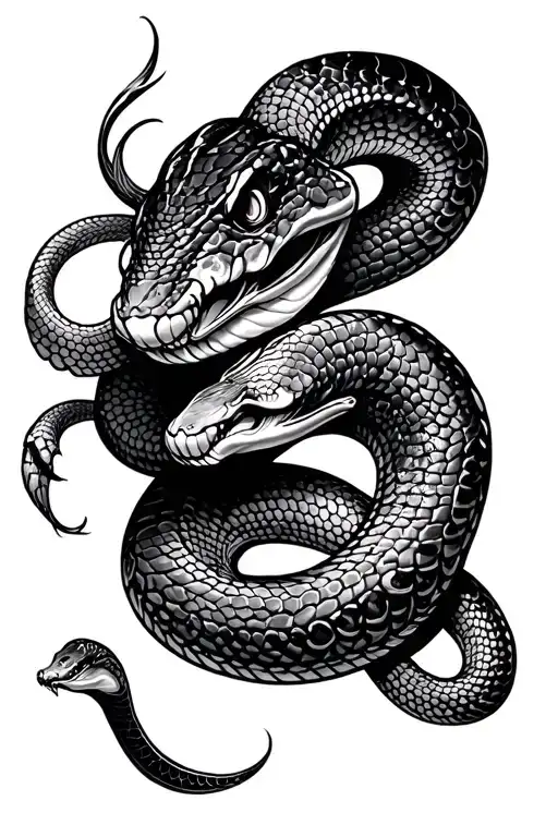 Snake Watch And Inscription