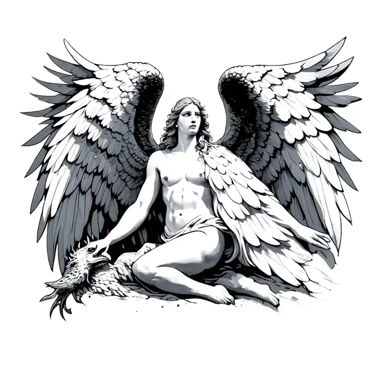 Ark Angel Falling Realism