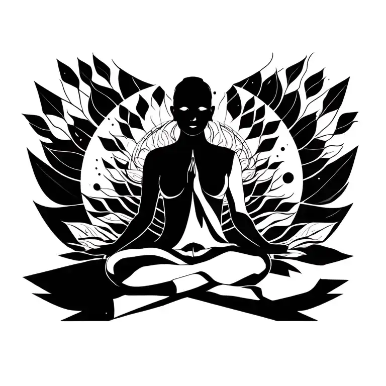 Meditation With Geometric Designs Realism